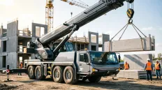 Как выбрать автокран для строительства: полное руководство по грузоподъёмности, вылету стрелы и типу шасси